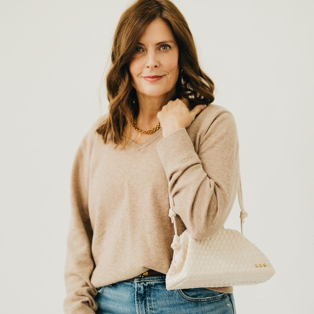 Lacy Woven Frame Crossbody Bag view 7 - Bag Crossbody