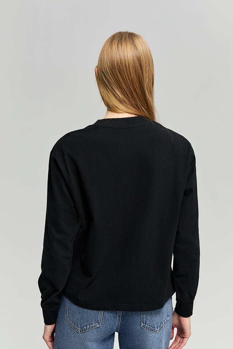 Lazy Crew Long Sleeve - MeeeShop Women's Fashion