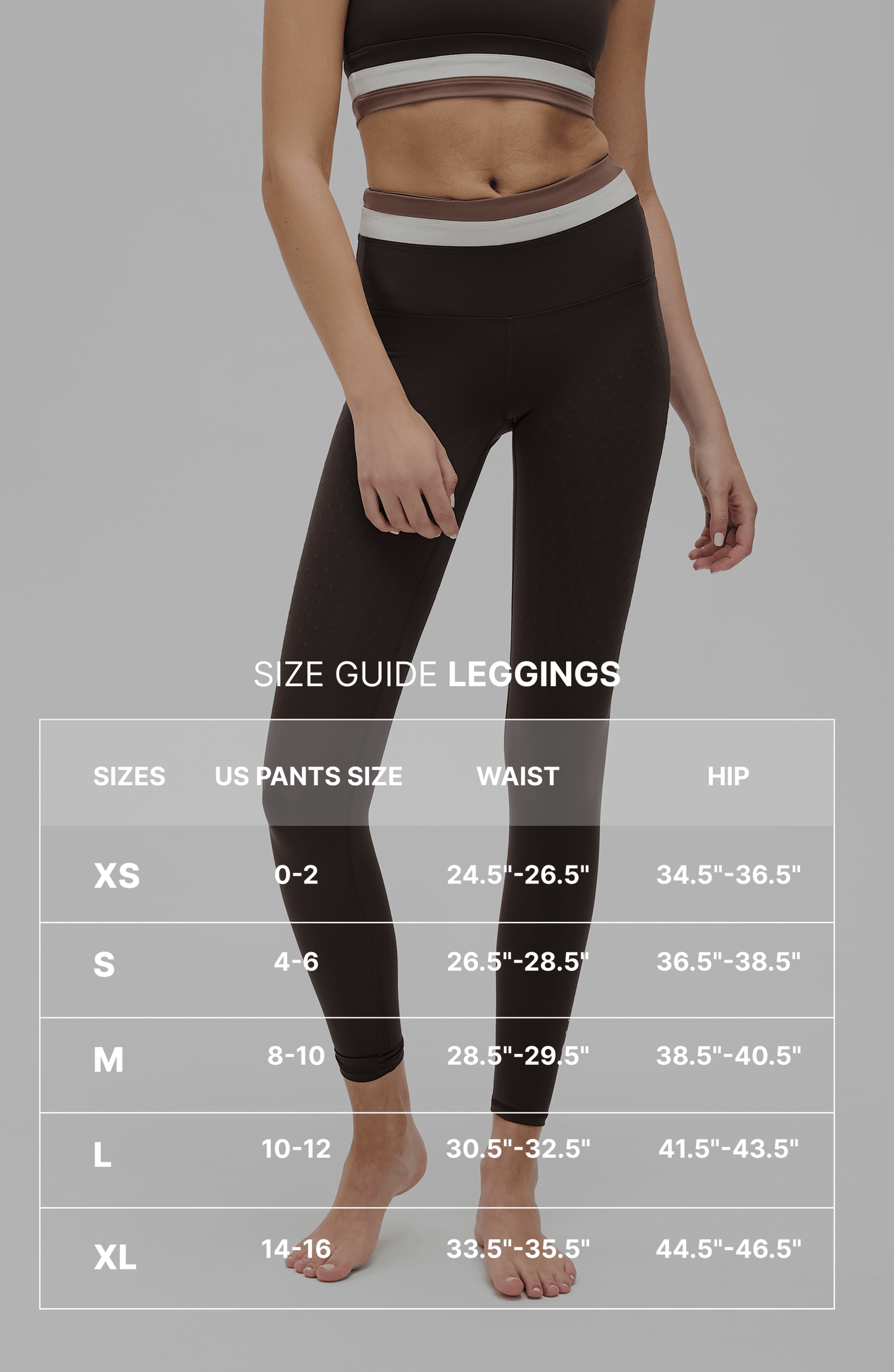 Le Monde Leggings in Java / Ivory / Cappuccino view 9 - Haute Monde Leggings (bottom)