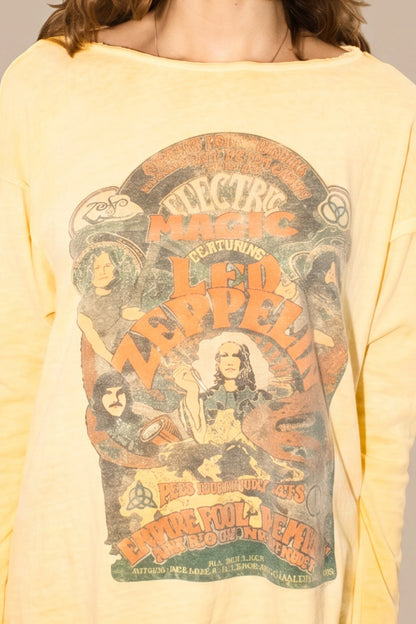 Led Zeppelin Electric Magic Top in S view 2 - Led Zeppelin Top 10 Songs