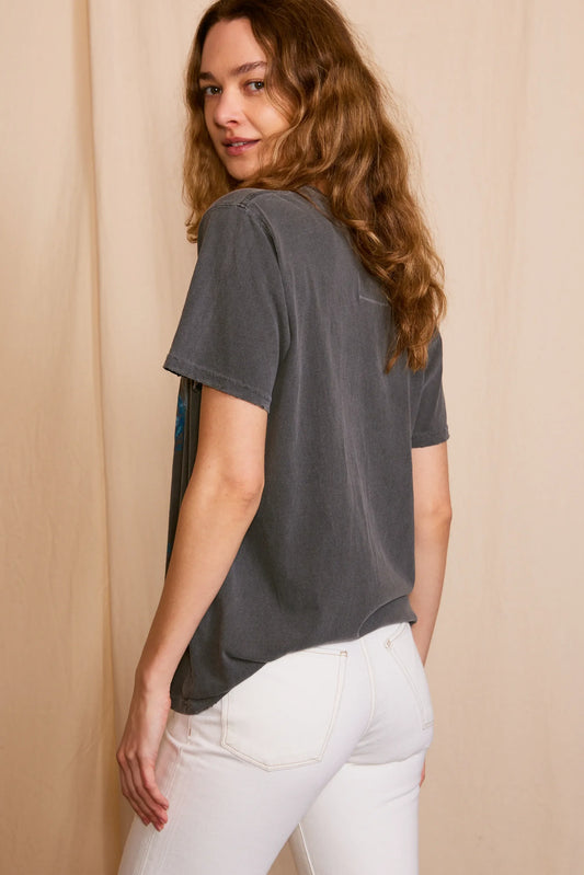 Led Zeppelin Inglewood Sunkissed Gray Tee in S view 2 - Led Zeppelin Tee Shirts (top)
