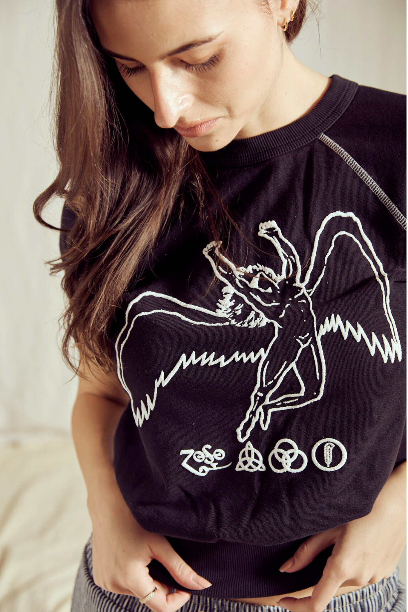 Led Zeppelin Short Sleeve Icarus Raglan XS (bottom) - led zeppelin raglan shirt, led zeppelin raglan ca - shop at us.meeeshop