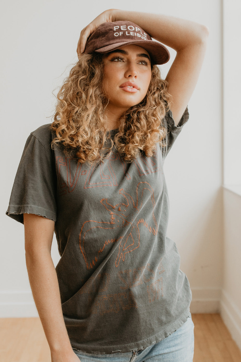 Led Zeppelin Sunkissed Boyfriend Tee view 6 - Led Zeppelin Tee Shirts (top)