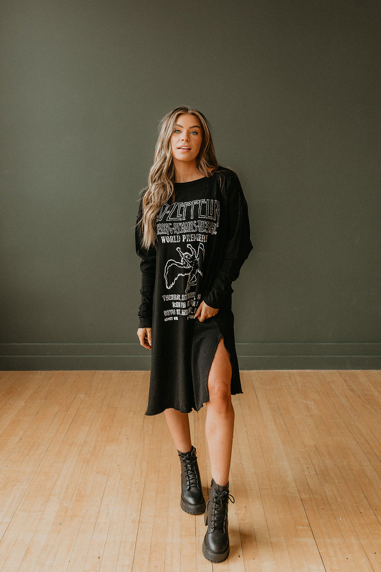 Led Zeppelin the Song Remains the Same Dress XS (dress) - led zeppelin dress shirt, led zeppelin dress  - shop at us.meeeshop