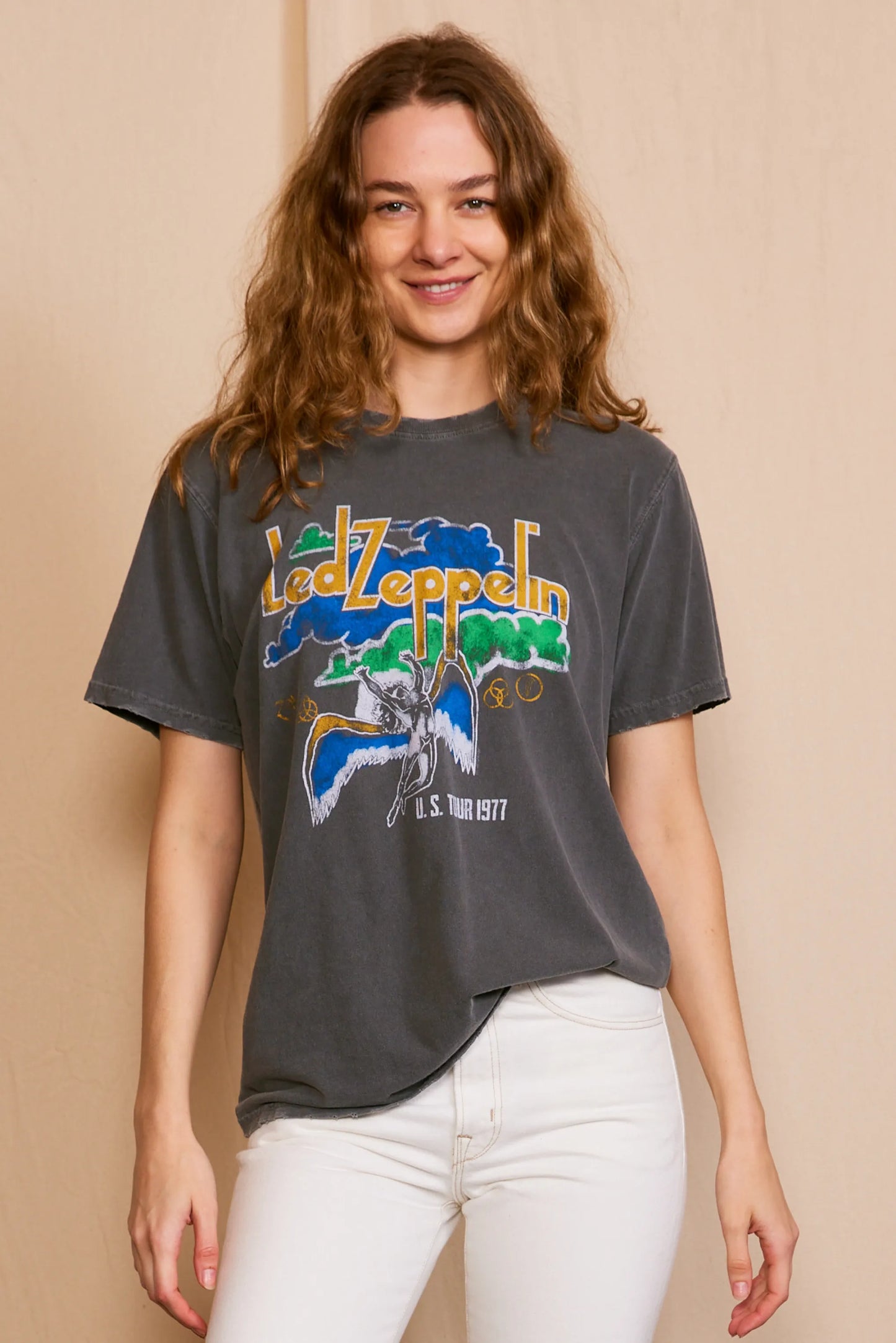 Led Zeppelin U.s Tour 1977 Tee in XS - Led Zeppelin Tee Shirts (top)