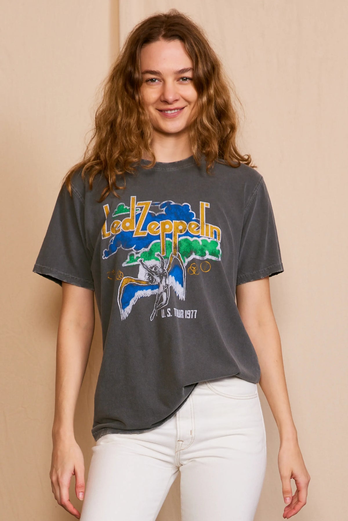 Led Zeppelin U.s Tour 1977 Tee in XS - Led Zeppelin Tee Shirts (top)