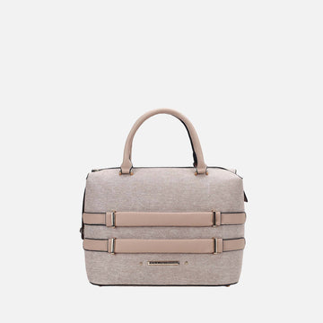 Leila Ii Tote Bag in Beige - Leila Tote Bag