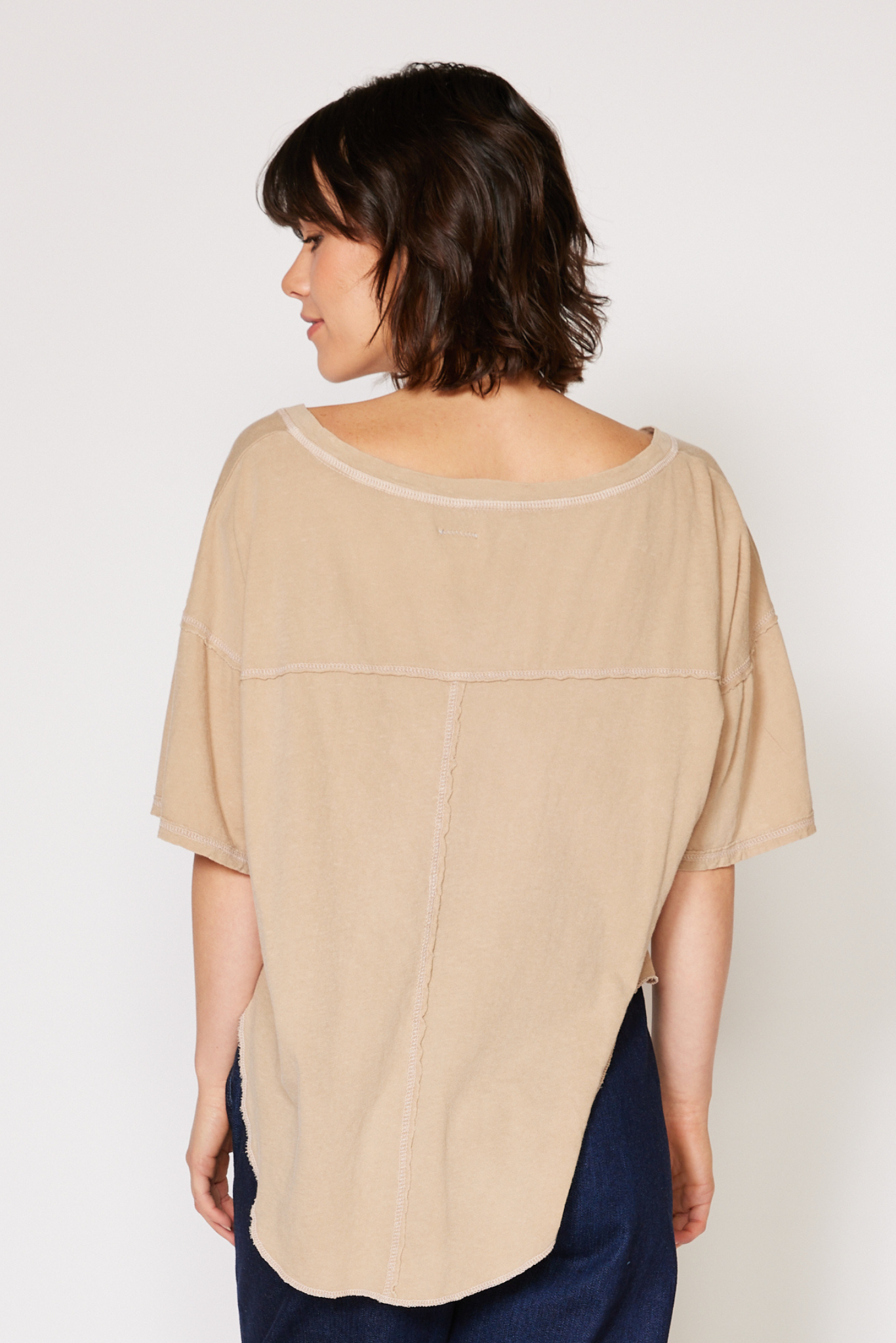 Lila Top in S view 4