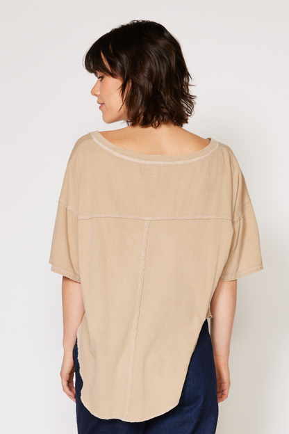 Lila Top in S view 4