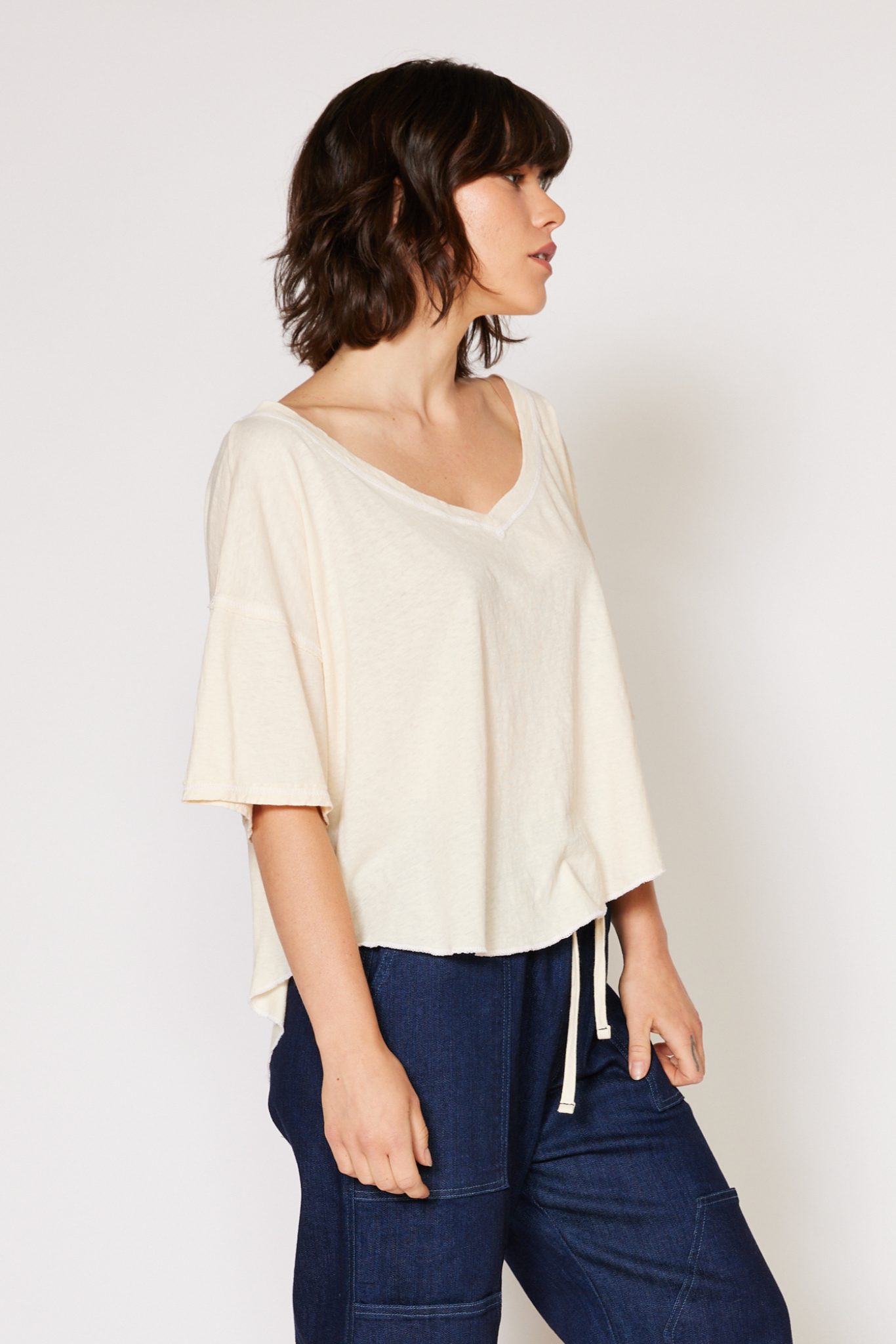 Lila Top in S view 6