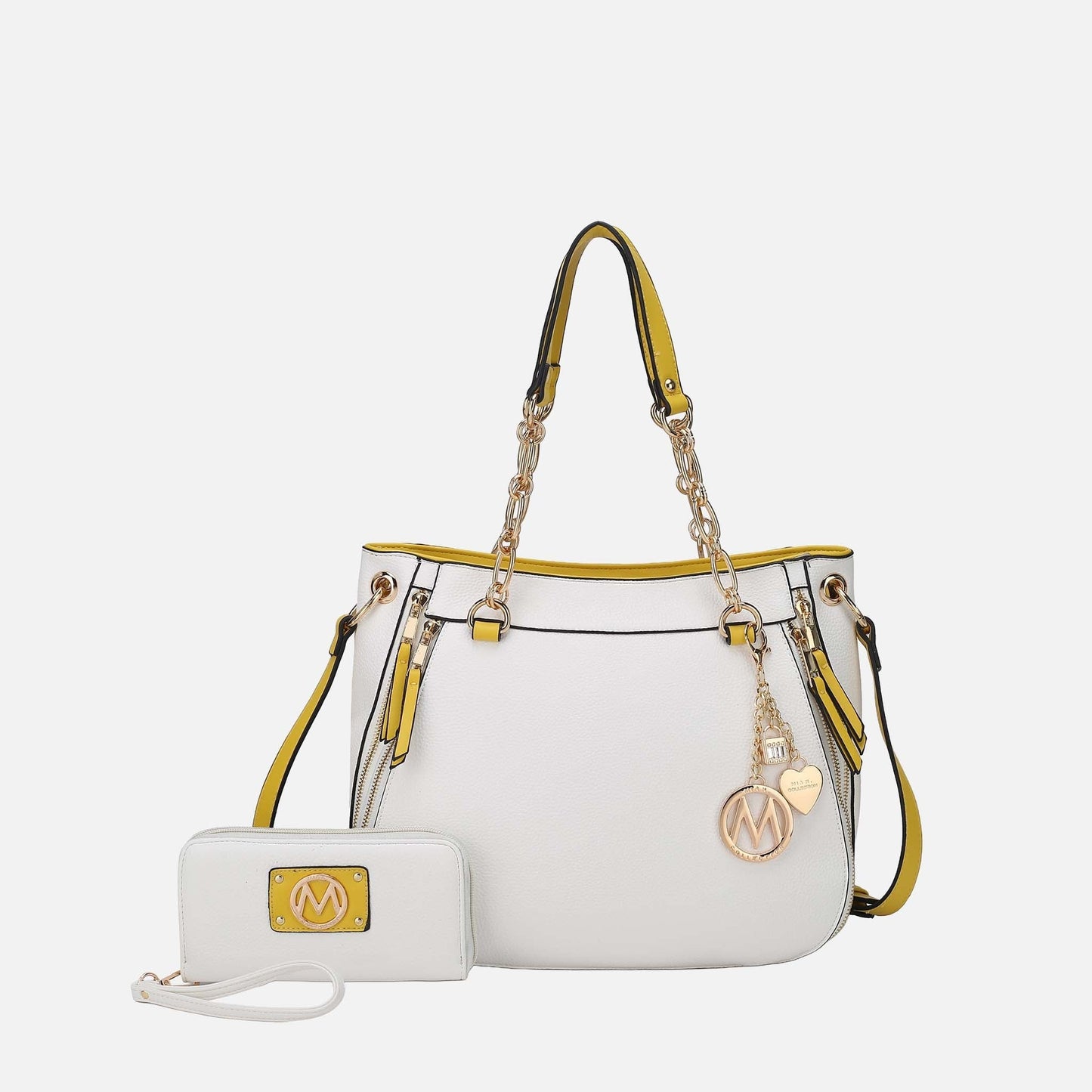 Lina Shoulder Bag and Wallet Set in Olive view 8 - Lena Shoulder Bag Kate Spade (one-piece)