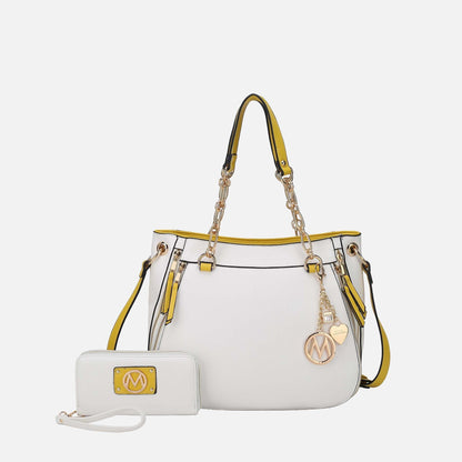 Lina Shoulder Bag and Wallet Set in Olive view 8 - Lena Shoulder Bag Kate Spade (one-piece)