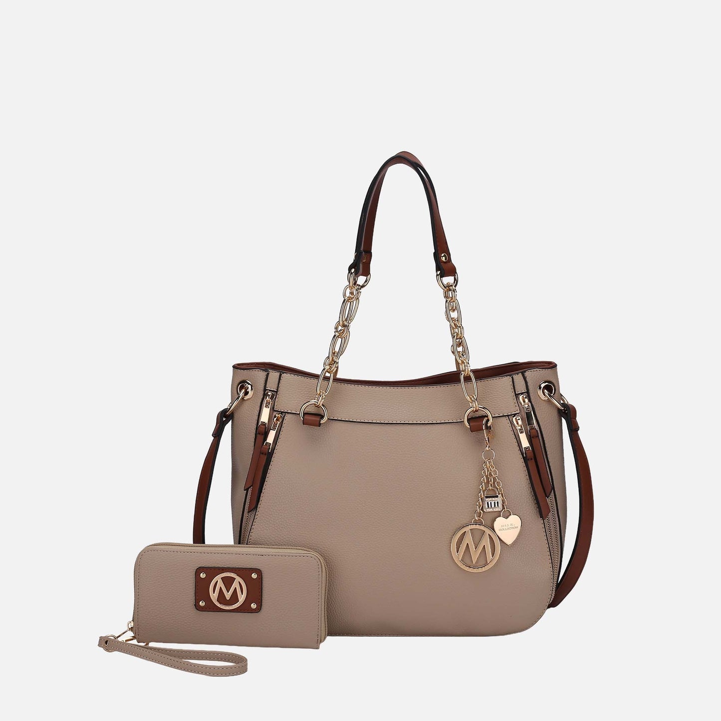 Lina Shoulder Bag and Wallet Set in Pink view 9 - Lena Shoulder Bag Kate Spade (one-piece)