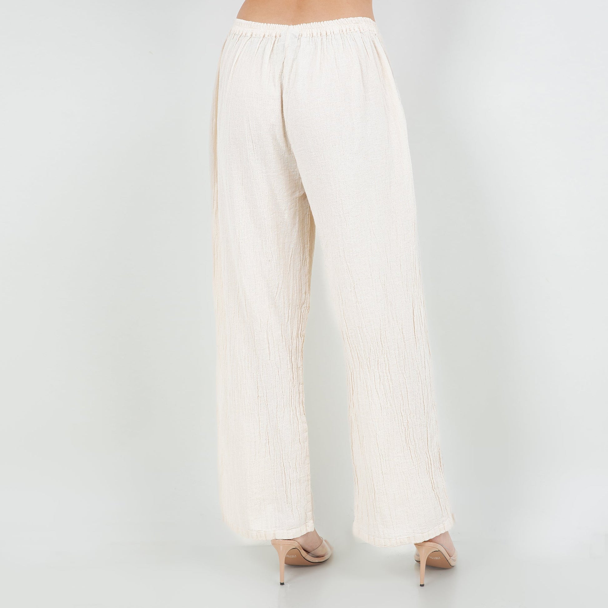 Lisa Cotton Gauze Pants with Pockets in 0 (XS/S) view 4 - Lisa Pockets (bottom)