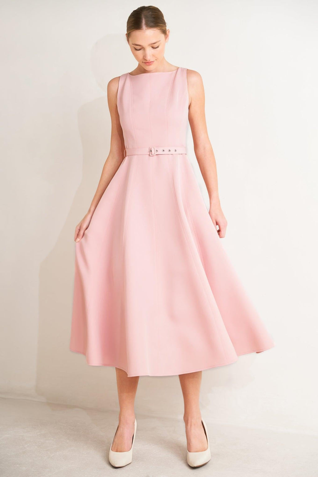 Living the Dream Woven Midi Dress view 8 (dress) - live the dream dress the part meaning, tomodachi liv - shop at us.meeeshop