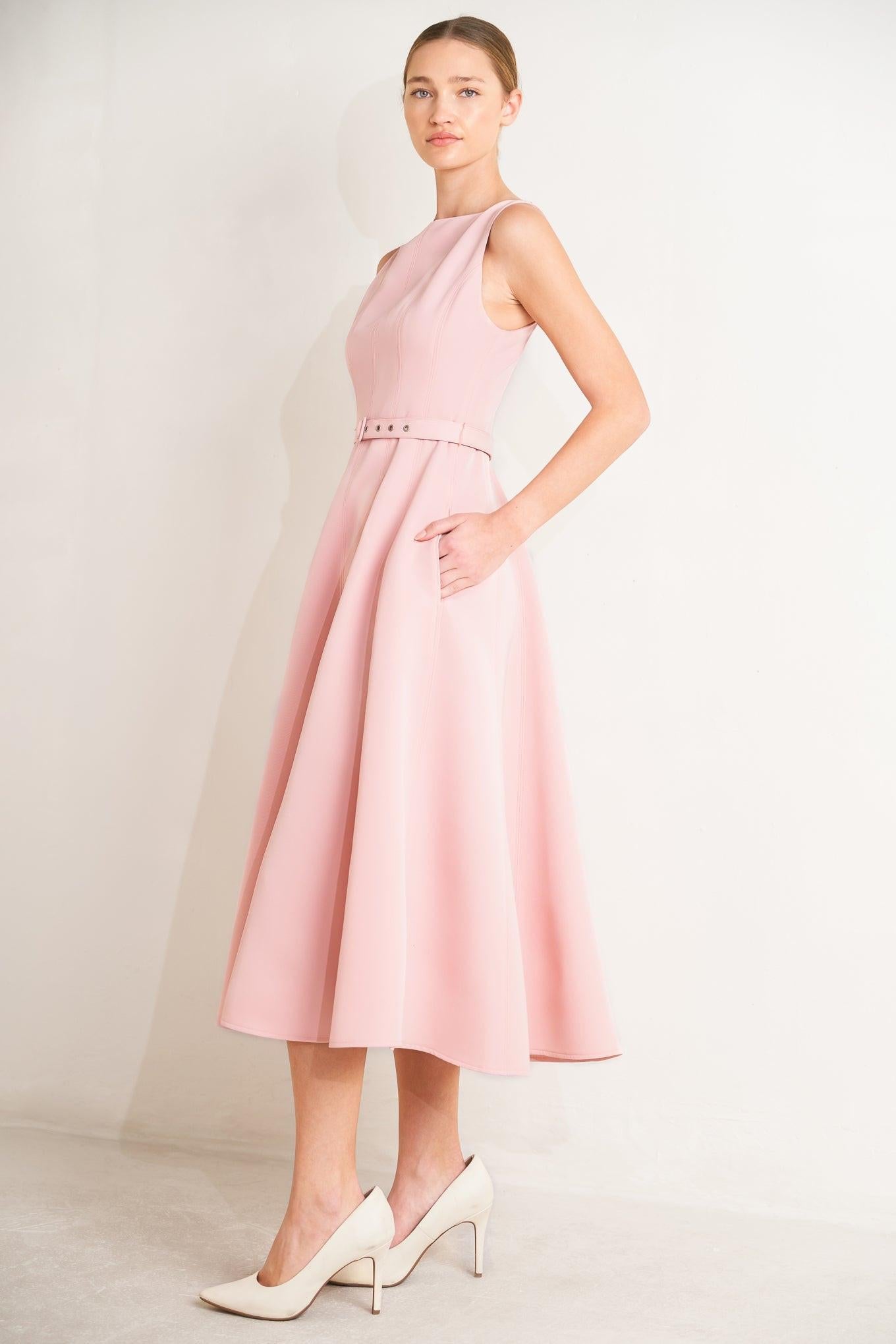 Living the Dream Woven Midi Dress view 7 - Dream Life Dress