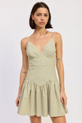 Loden Mini Dress view 4 (dress) - loden mini, loden dress, loden mini top zip - shop at us.meeeshop