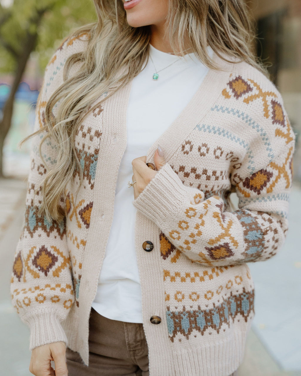 Lone Star Cardigan Khaki view 2 (layer) - lone star jacket, lone star sweater, lone star jacket spaceba - shop at us.meeeshop