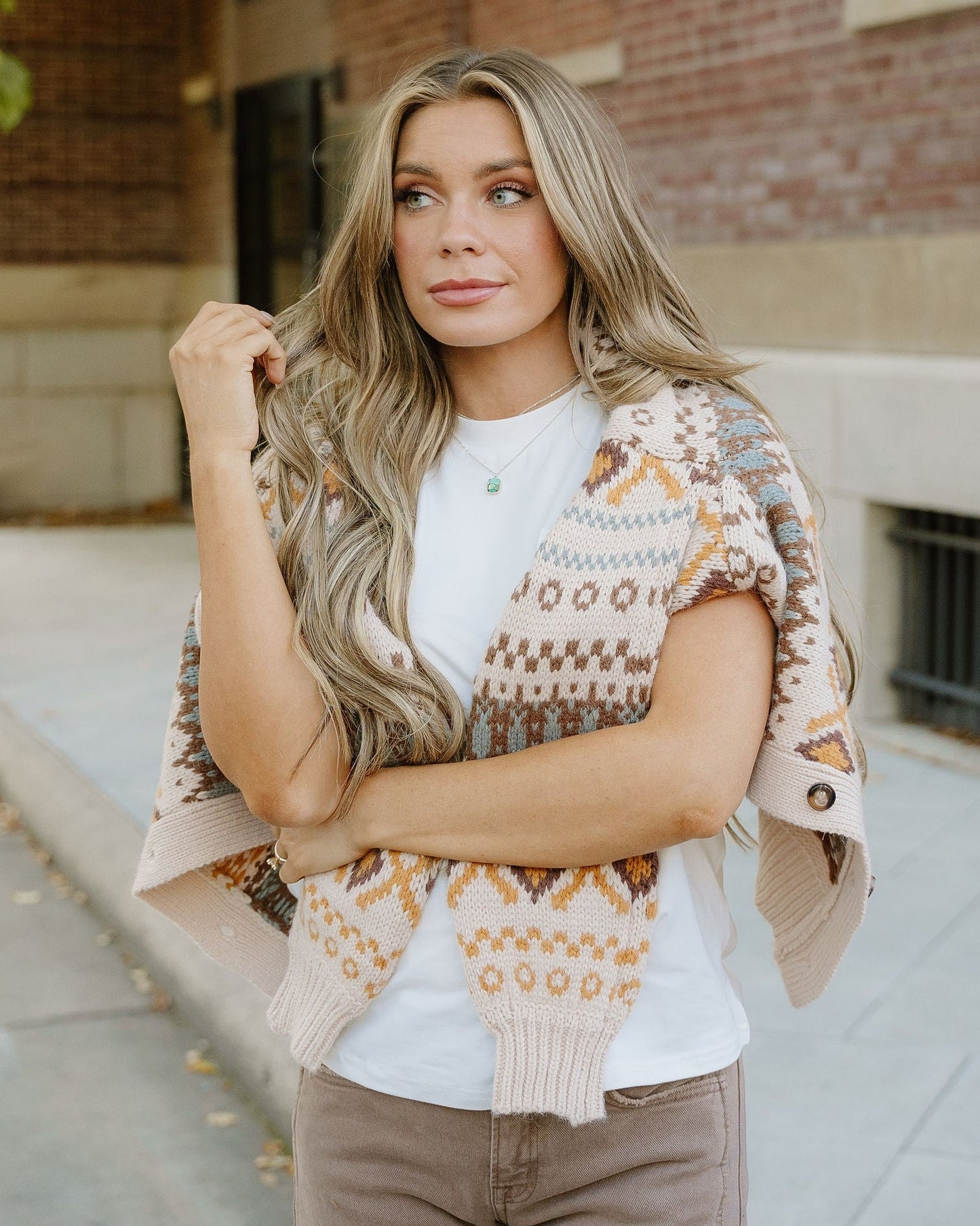 lone star cardigan Lone Star Cardigan view 4 (layer) - shop at us.meeeshop