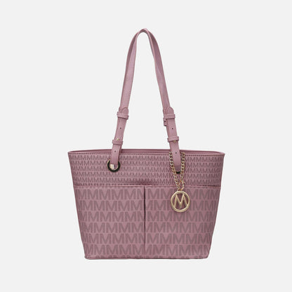 Lori Signature Tote Bag in Midnight Blue view 5 - Bag Tote