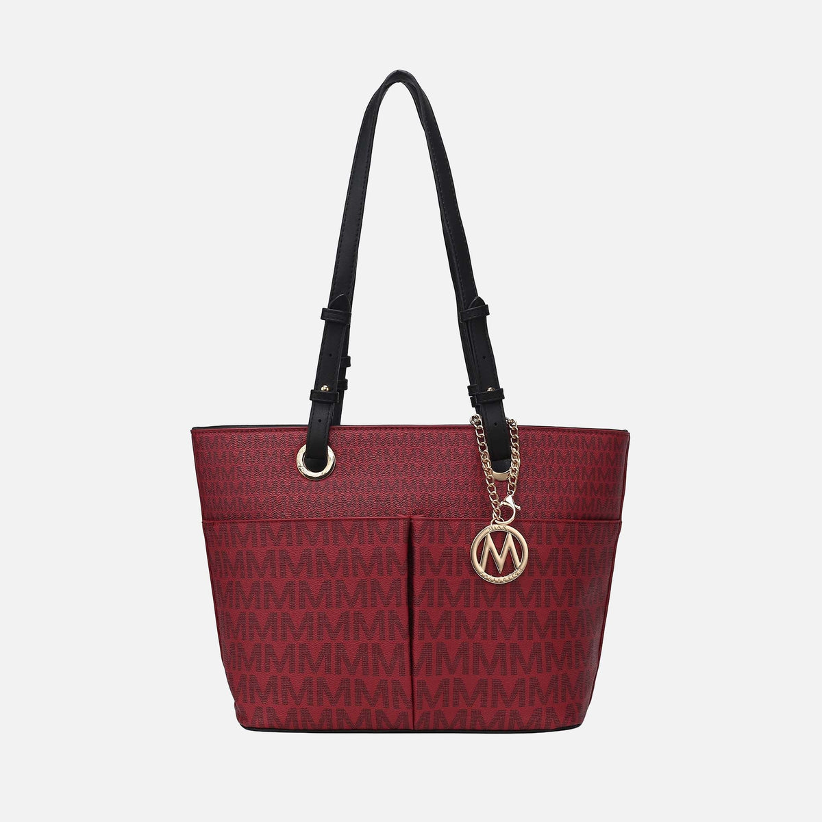 Lori Signature Tote Bag in White view 9 - Bag Tote
