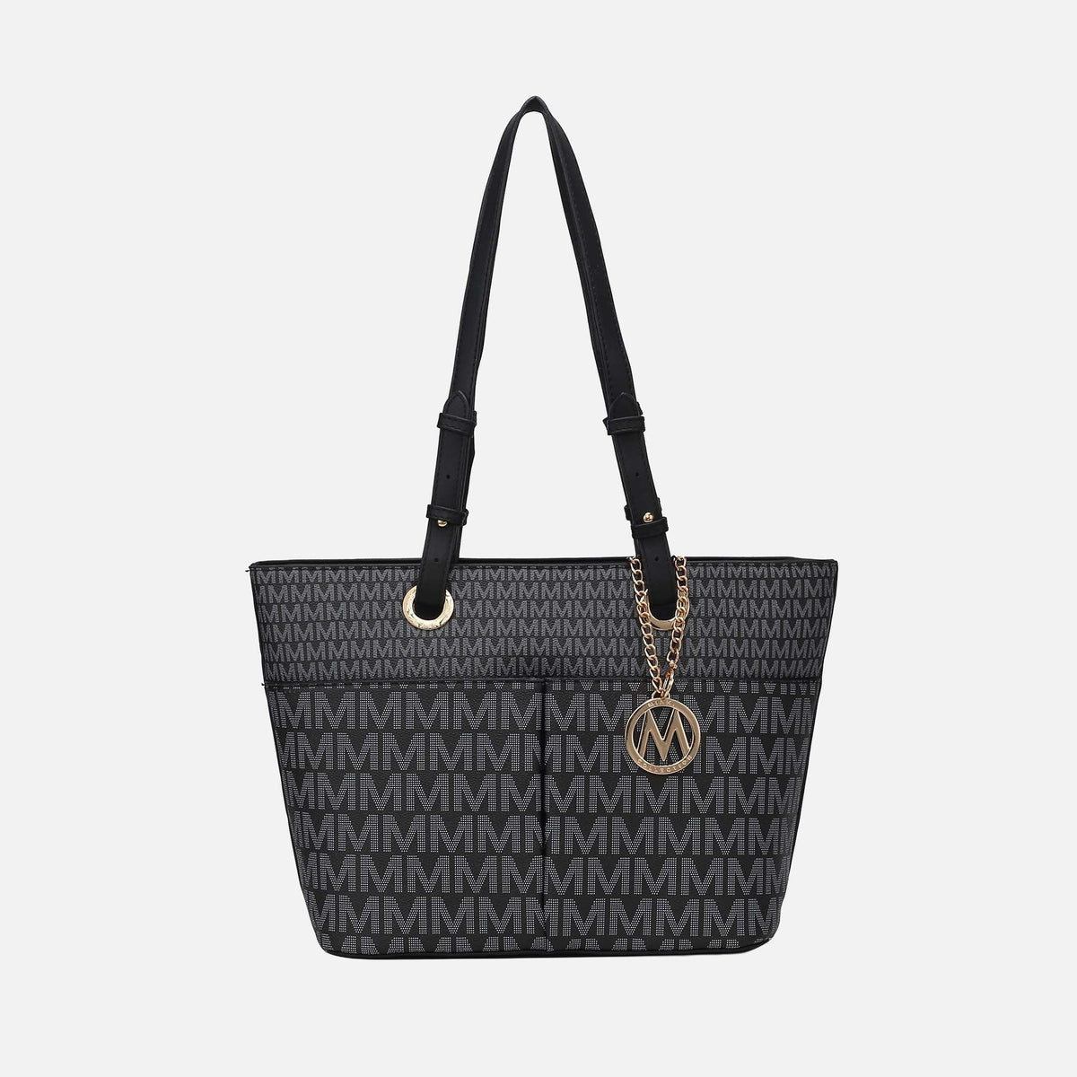Lori Signature Tote Bag in Wine view 7 - Bag Tote
