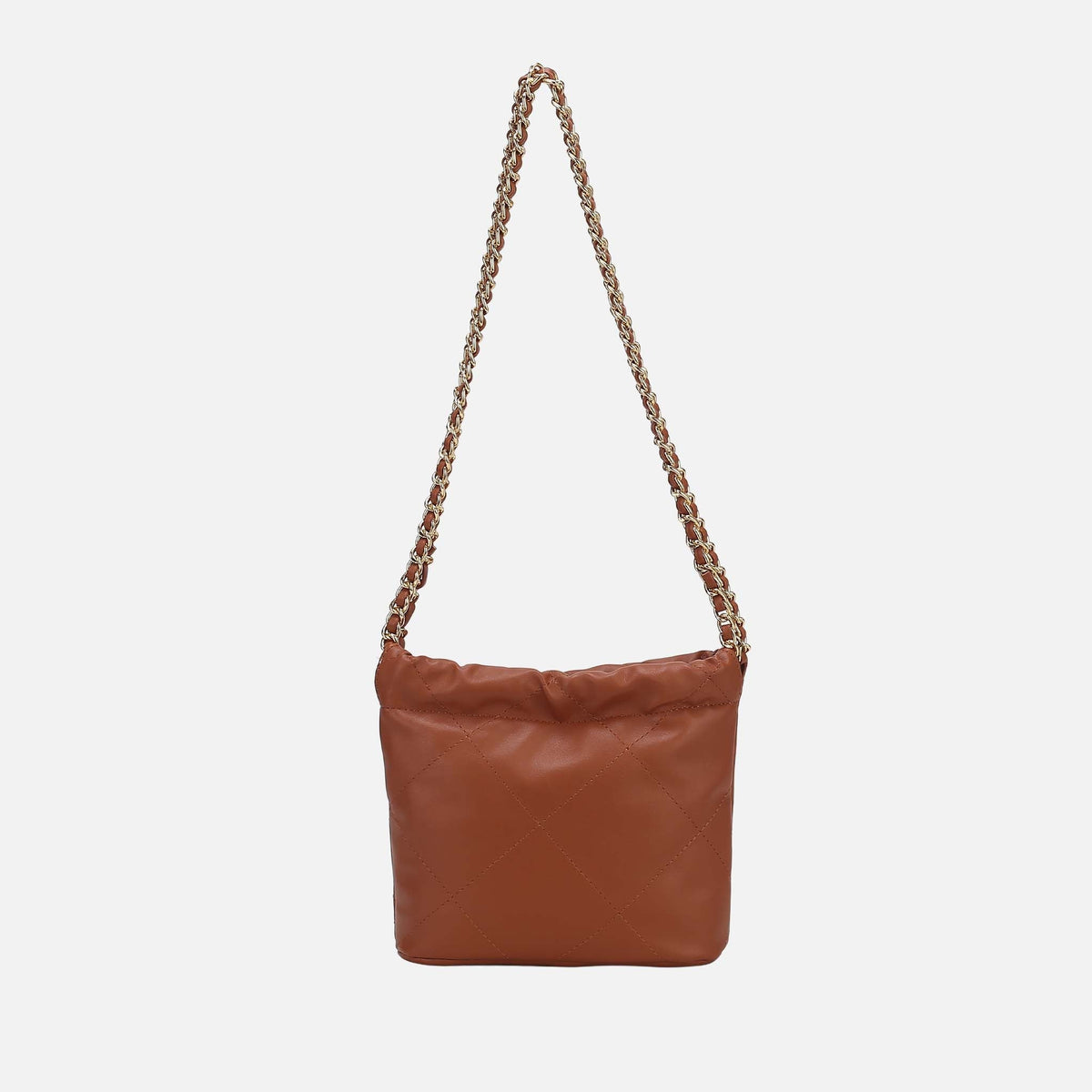 Loriana Quilted Bag in Coffee view 3