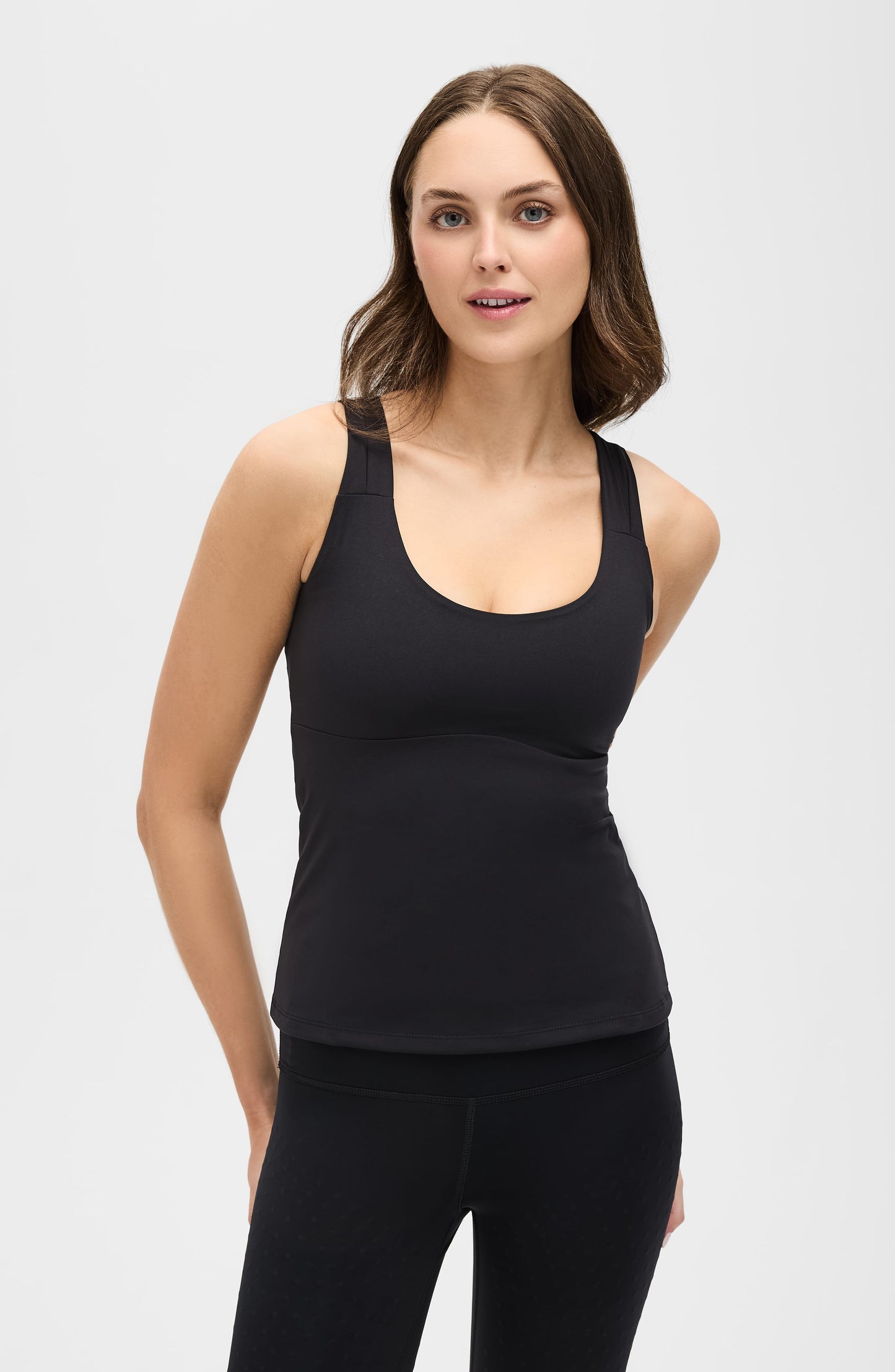 L'original Lymphatic Tank in Black / Noir view 8 - Organic Lymphatic Drainage Tea (top)