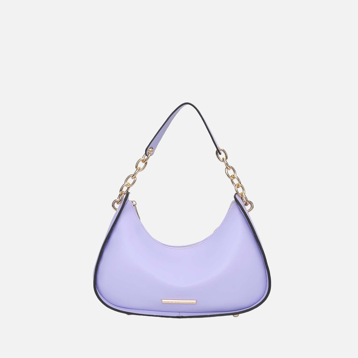 Lottie Hobo Bag in Light Grey view 6 - Lottie Shoulder Bag