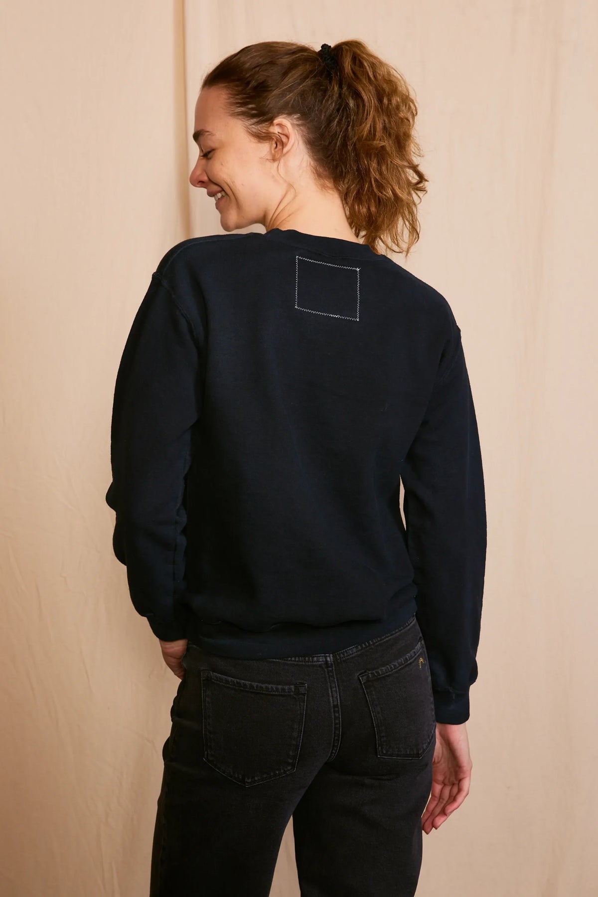 Love More Vintage Sweatshirt in Light Grey view 13 - Love More T Shirt (top)
