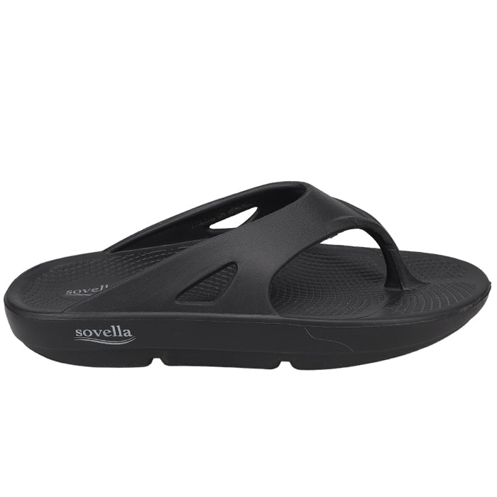 Lucky Feet Shoes Sovella Active Recovery Sandals Women's Pf Thong Black in 7 view 2