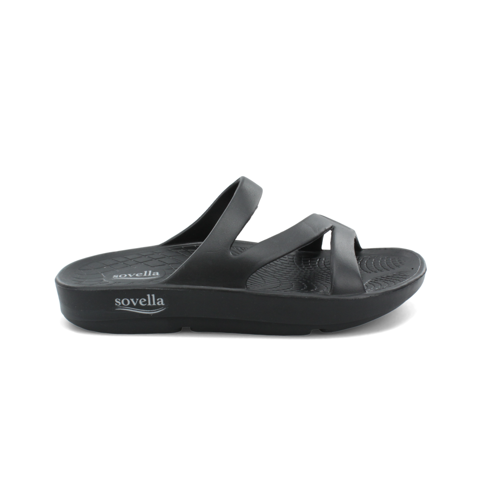 Lucky Feet Shoes Sovella Active Recovery Sandals Women's Pf Slide Black in 7 view 2