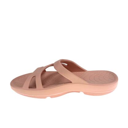 Lucky Feet Shoes Sovella Active Recovery Sandals Women's Pf Slide Pink in PINK view 3 - Sovella Running Shoes