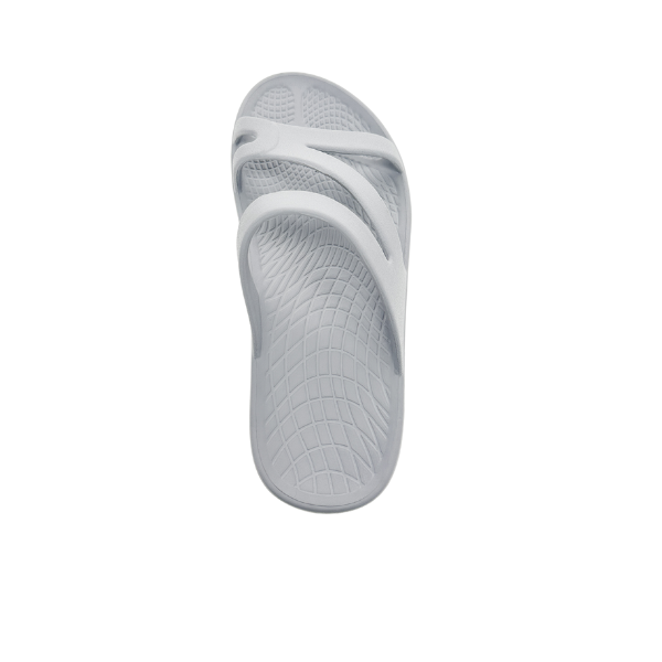 Lucky Feet Shoes Sovella Active Recovery Sandals Women's Pf Slide Light Grey in LIGHT GREY view 4 - Sovella Athletic Shoes