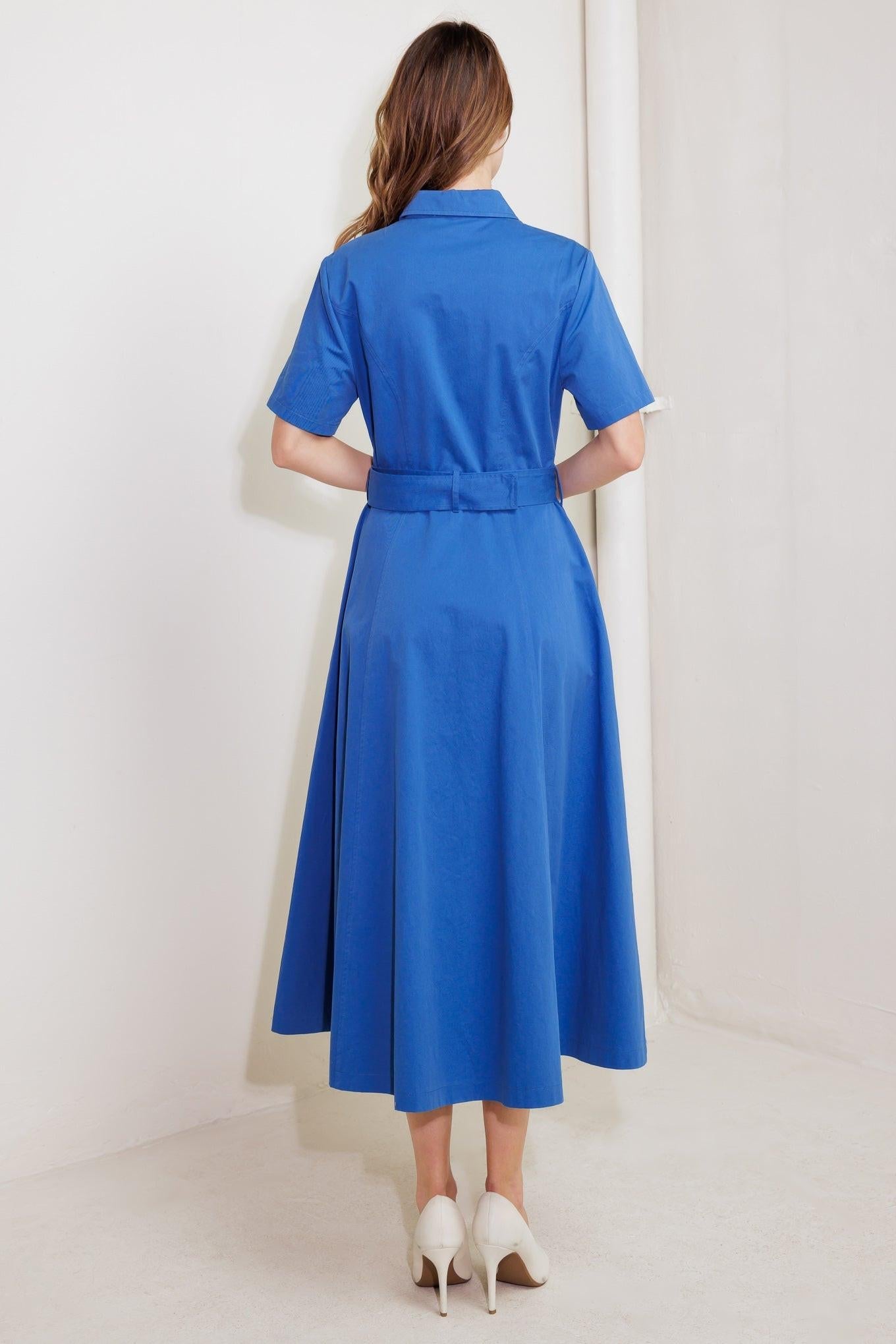 Lucky Me Woven Midi Dress view 32