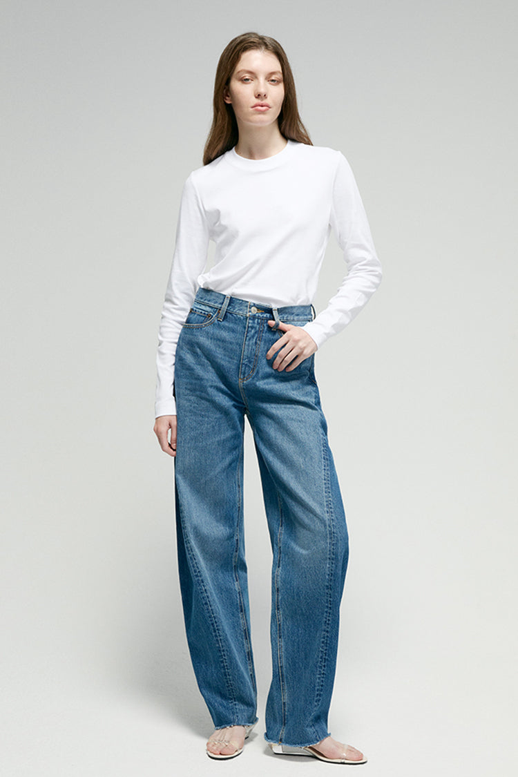 Luna Flow Jeans Hj033 in Private Dancer view 3 - Luna Pants Review (bottom)