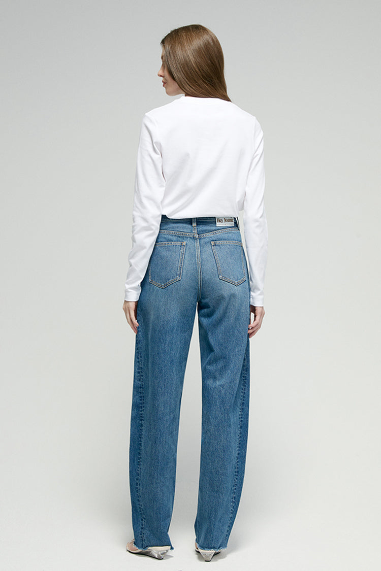 Luna Flow Jeans Hj033 in Private Dancer view 5 - Luna Pants Review (bottom)