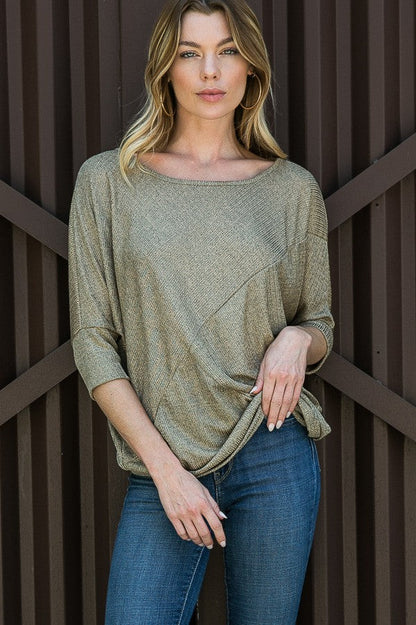 Lurex Dolman Knit Top view 5 - Fall Wardrobe Essential - Lurex Tank Tops