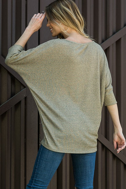 Lurex Dolman Knit Top view 6 - Fall Wardrobe Essential - Lurex Tank Tops