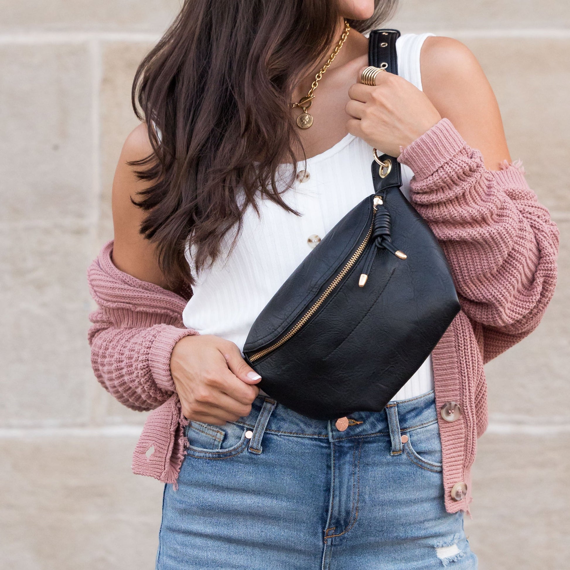 Luxe Convertible Sling/belt Bag view 5 - Soho Luxe Convertible Bag