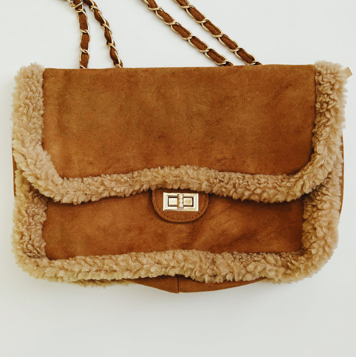 Luxe Deluxe Chain Shoulder Bag view 6 - Luxe Luxury Bags