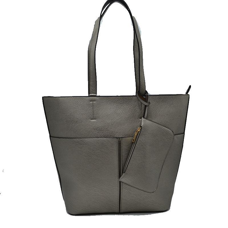 Madeline Love 3 in 1 Large Soft Faux Leather Womens Tote Handbags view 25 - Handbags Tote