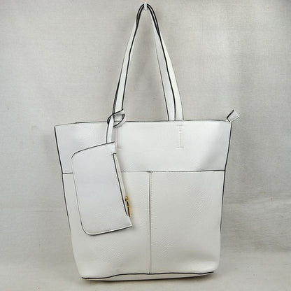 Madeline Love 3 in 1 Large Soft Faux Leather Womens Tote Handbags view 61 - Handbags Tote