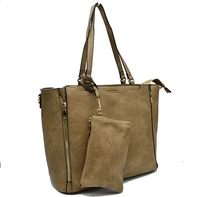 Madeline Love 3 in 1 Side Zipper Women's Tote Handbag Set view 69 - Women'S Zipper Tote Handbags (one-piece)