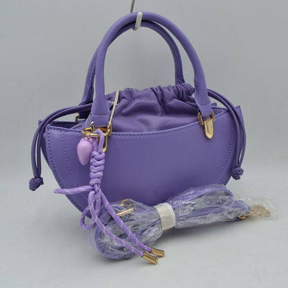 Madeline Love Curved Top Handle Handbag with Drawstring Inner Pouch view 11 - Madelyn Top Love The Label