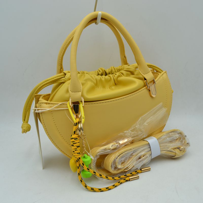 Madeline Love Curved Top Handle Handbag with Drawstring Inner Pouch view 26 - Madelyn Top Love The Label