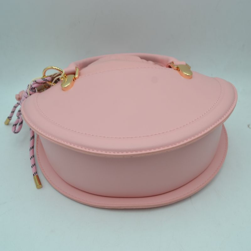 Madeline Love Curved Top Handle Handbag with Drawstring Inner Pouch in Yellow view 3 - Madelyn Top Love The Label