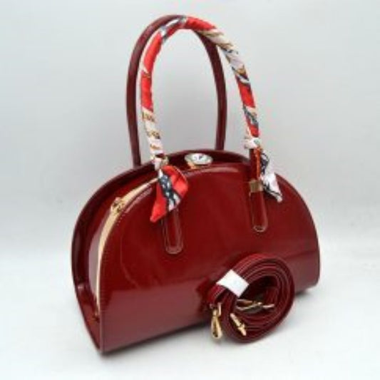 Madeline Love Dome Top-handle Handbag with Detachable Shoulder Strap in Olive view 2 - Madelyn Top Love The Label
