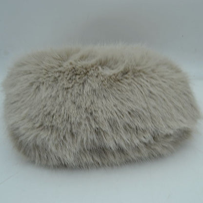 Madeline Love Fluffy Plush Handbag with Integrated Top Handle and Chain Strap view 8 - Chai Handbag