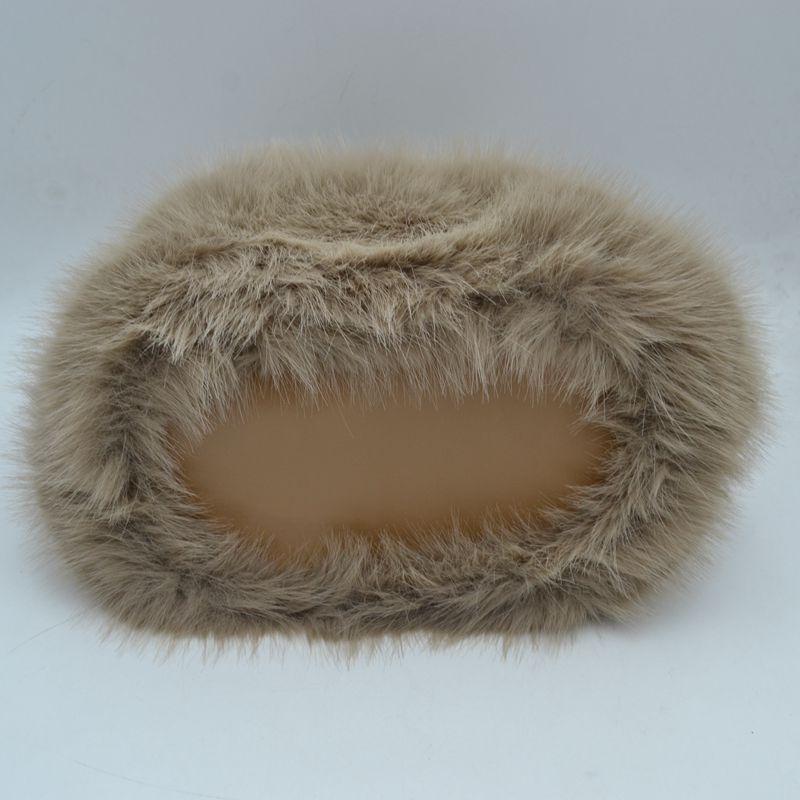 Madeline Love Fluffy Shaggy Plush Handbag with Integrated Top Handle view 20 - Handle Handbag